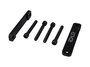 Brake caliper adaptor brackets front upgrade to 350MM disc. Porsche 996TT / 996 C4S - 3604109601 - AP996TT425, AP-996TT-425